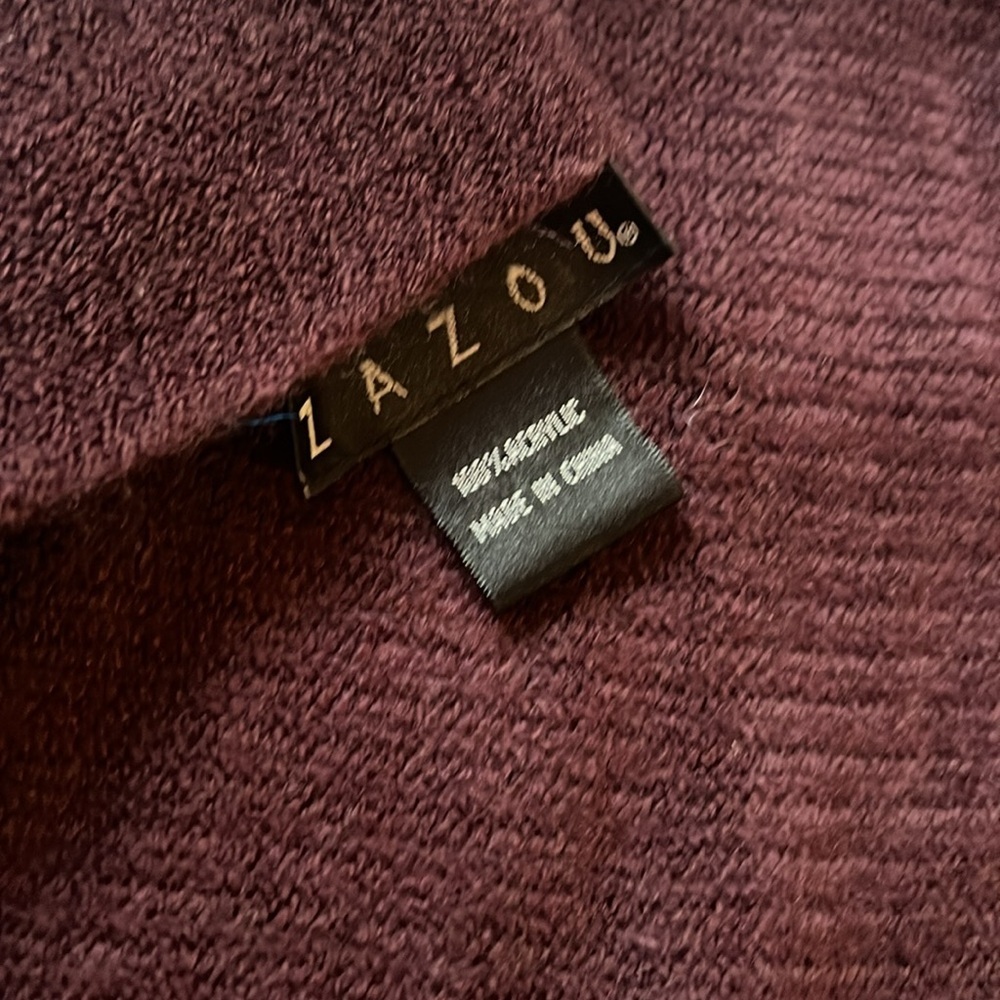 Zazou Purple Ombré Infinity Scarf - Picture 3 of 3
